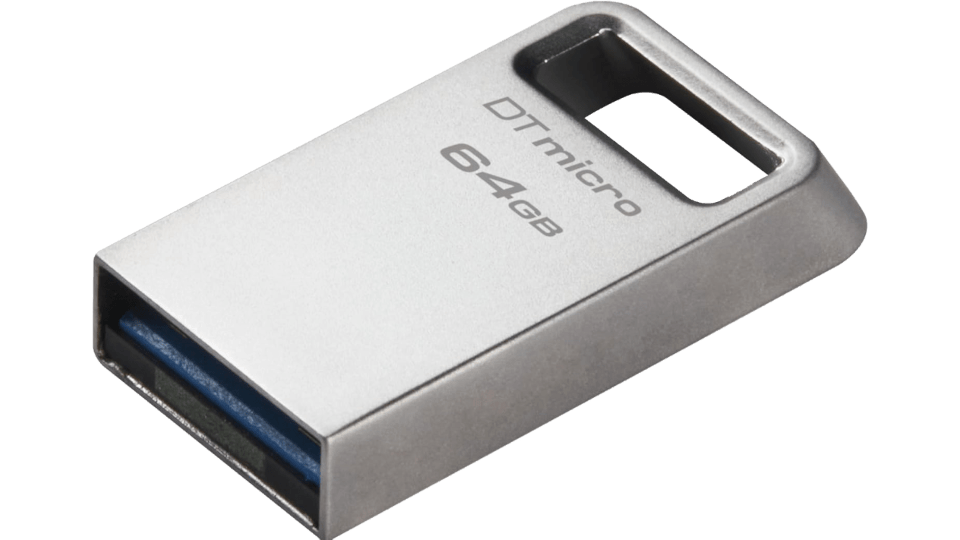 Intensio Slim Line USB 3.0 Super Speed USB Drive 32 GB mit Datenschutz Linux zum Sichern der Privatsphäre.